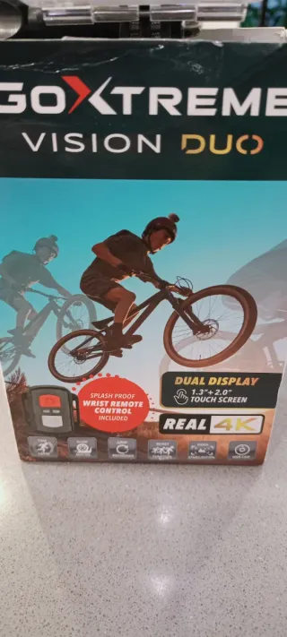Goxtreme Vision Duo Cámara Deportiva - sin usar