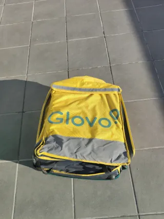 Mochila Glovo térmica como nueva