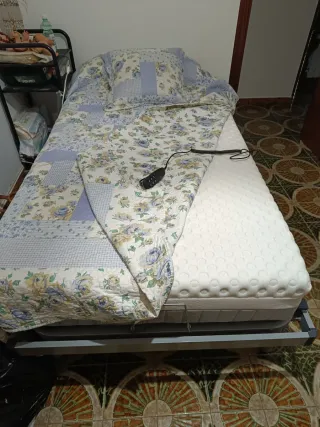 Cama articulada 105x185 con colchón