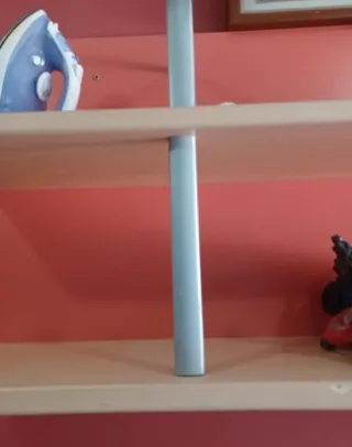 Estanteria doble madera