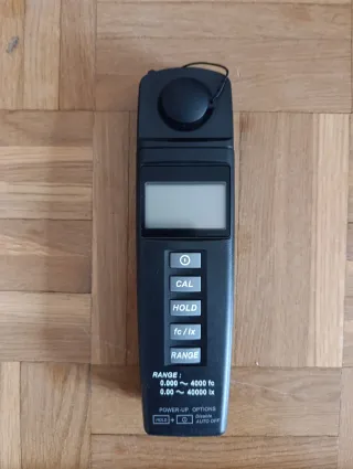 Luxómetro Digital fc/lx