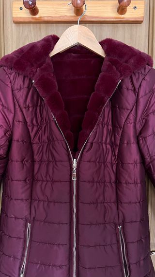 Abrigo pelo reversible - Talla S