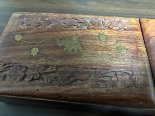 Cajas de madera decoradas