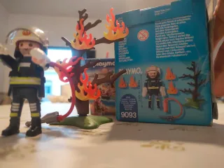 Playmobil Bombero 9093 Especial Plus
