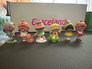 12 Figuras Tarta de Fresa años 80