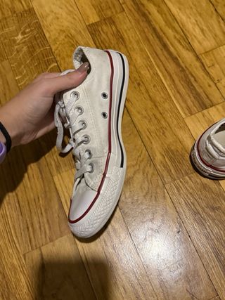 Converse All Star Blancas usadas