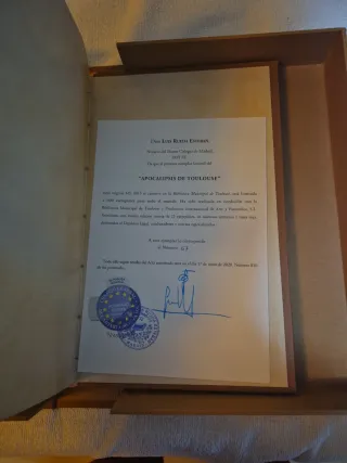 Apocalipsis de Toulouse S. XIII Facsímil