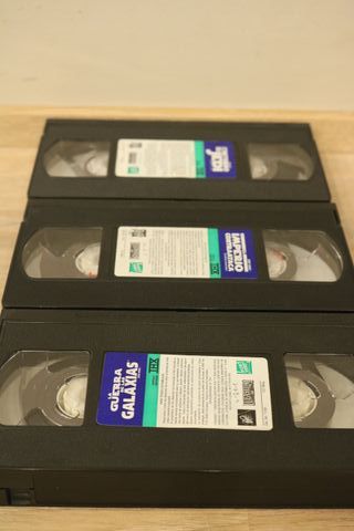 Trilogía Star Wars VHS (Español)