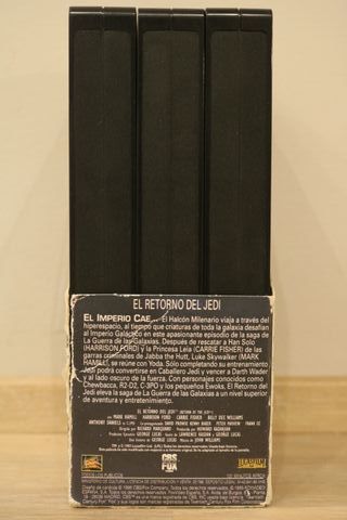 Trilogía Star Wars VHS (Español)