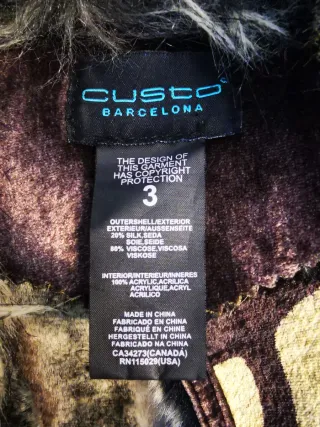 ABRIGO CUSTO BARCELONA