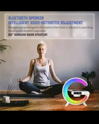 Altavoz cargador inalámbrico diseño G Bluetooth