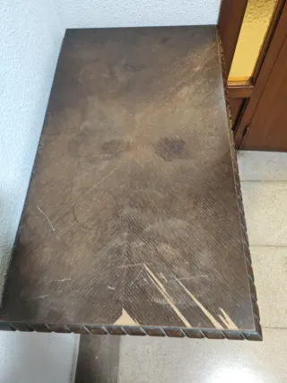 Mueble TV madera maciza para restaurar