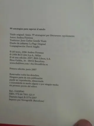 99 estrategias para superar el miedo, la ansied...