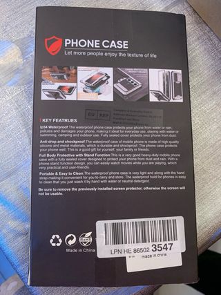 Funda iPhone 16E plata