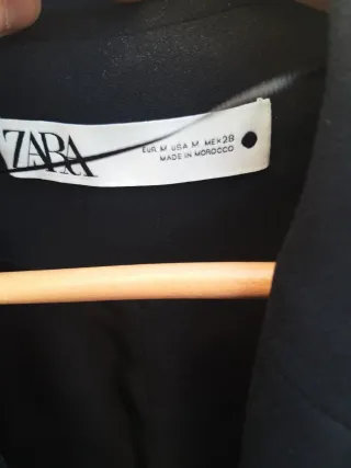 Chaleco Zara Negro Talla M