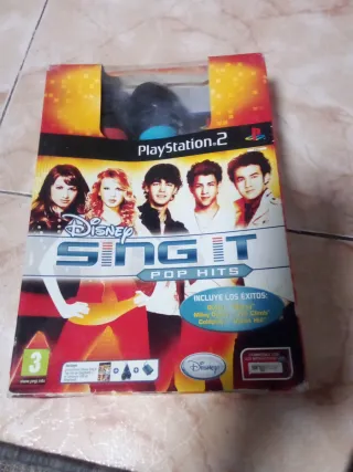 Pack PS2 Disney Sing It Pop Hits + Micrófonos
