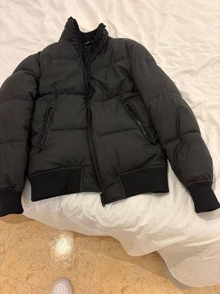 Cazadora Zara Negra hombre Talla M