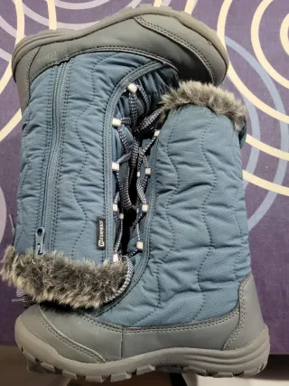 Pantalón de esquí 120cms y botas de nieve t.31