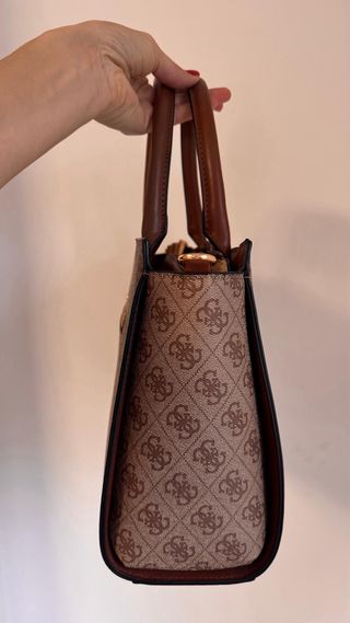 Bolso Guess Beige y Marrón