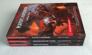 DUNGEONS AND DRAGONS QUINTA EDICION LIBROS BASICOS