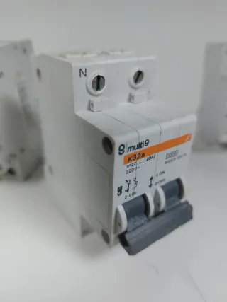 Interruptores magnetotérmicos Hager MUN540A