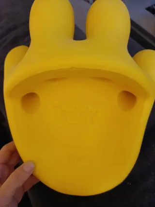 Reposacabezas bañera amarillo