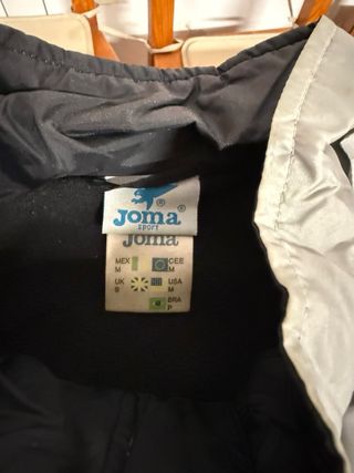 Chaqueta Joma UD Salamanca Gris Naranja