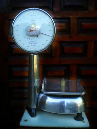 Báscula antigua MOBBA años 50/60 – Vintage