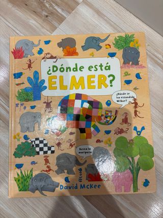 Elmer. Libro juguete - Busca y encuentra. ¿Dónd...