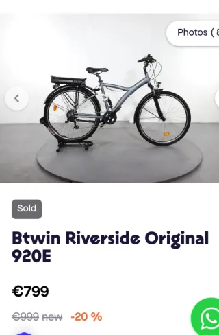 Bicicleta Eléctrica BTWIN 920e