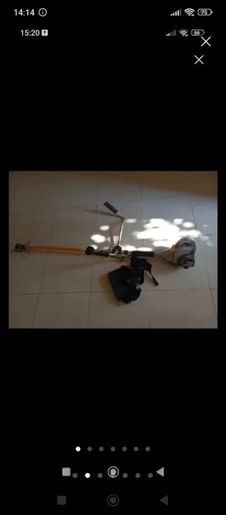 Desbrozadora de gasolina