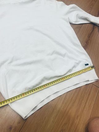 Jersey cuello alto blanco Jules Talla L