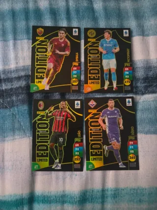 Adrenalyn Limited 25-26 Leao Dybala McTominay Dzek