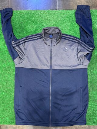 Adidas Chaqueta Azul/Gris