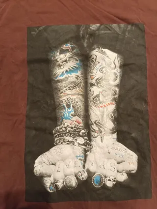 2 Camisetas Replay Estampadas.