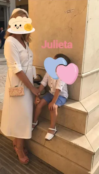 Vestido blanco elegante