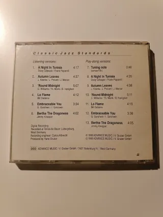 CD Jazz Classic Standards