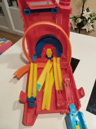 Maletín Hot Wheels Track Builder