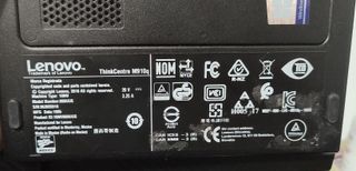 Mini PC Lenovo ThinkCentre 910Q i7 32gb cargador.