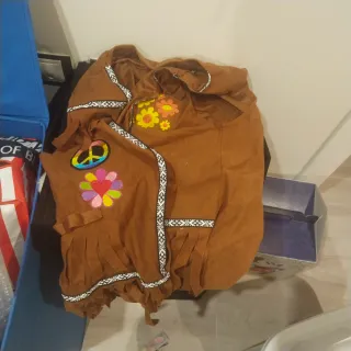 Disfraz Hippie Mamá y Niño