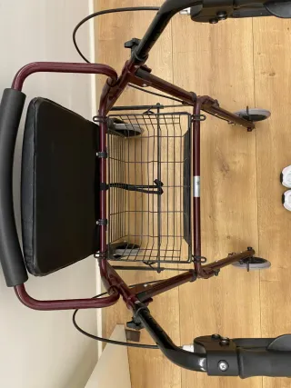 Andador ultraligero de aluminio para Adulto Mayor