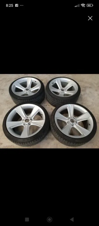 Llanta BMW 18 Originales doble medida cambio x 19"