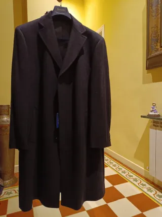 Abrigo paño hombre nuevo. Talla 60.