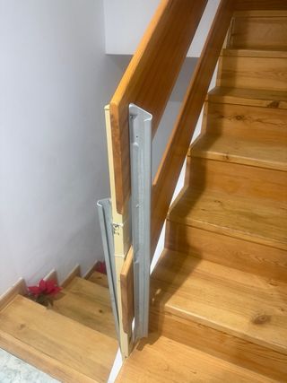Barrera de seguridad para escaleras