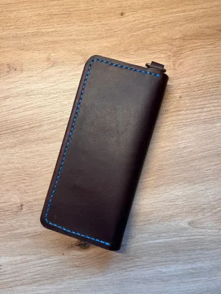 Cartera Biker Cuero.