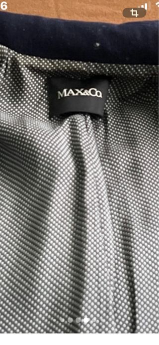 Cappotto Max & Co blu