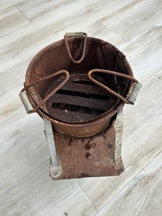 Hornillo carbón anafre antiguo