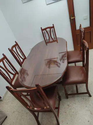 Conjunto Muebles Salón Madera