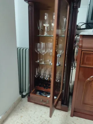 Conjunto Muebles Salón Madera