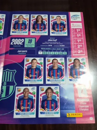 Colección cromos Liga F 2022-23 Panini
